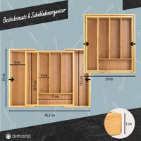 Besteckkasten Besteckeinsatz Schubladeneins
