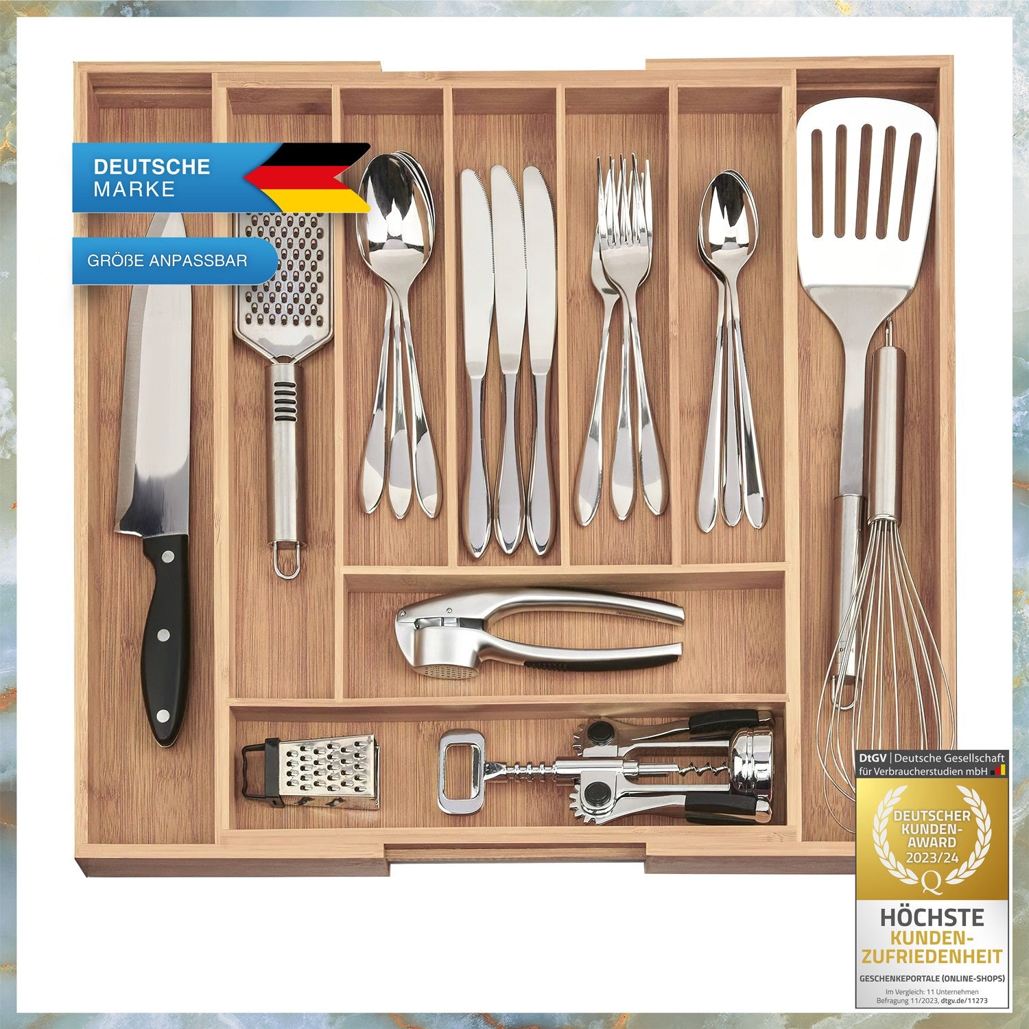 Besteckkasten Besteckeinsatz Schubladeneins