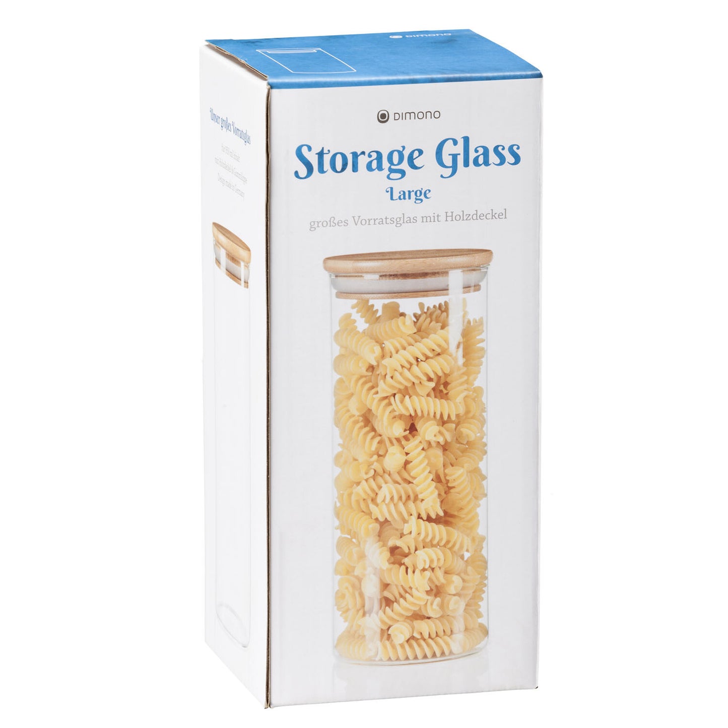 Dimono Vorratsgläser Vorratsdose Glas Glasbehälter Aufbewahrung Deckel Küche