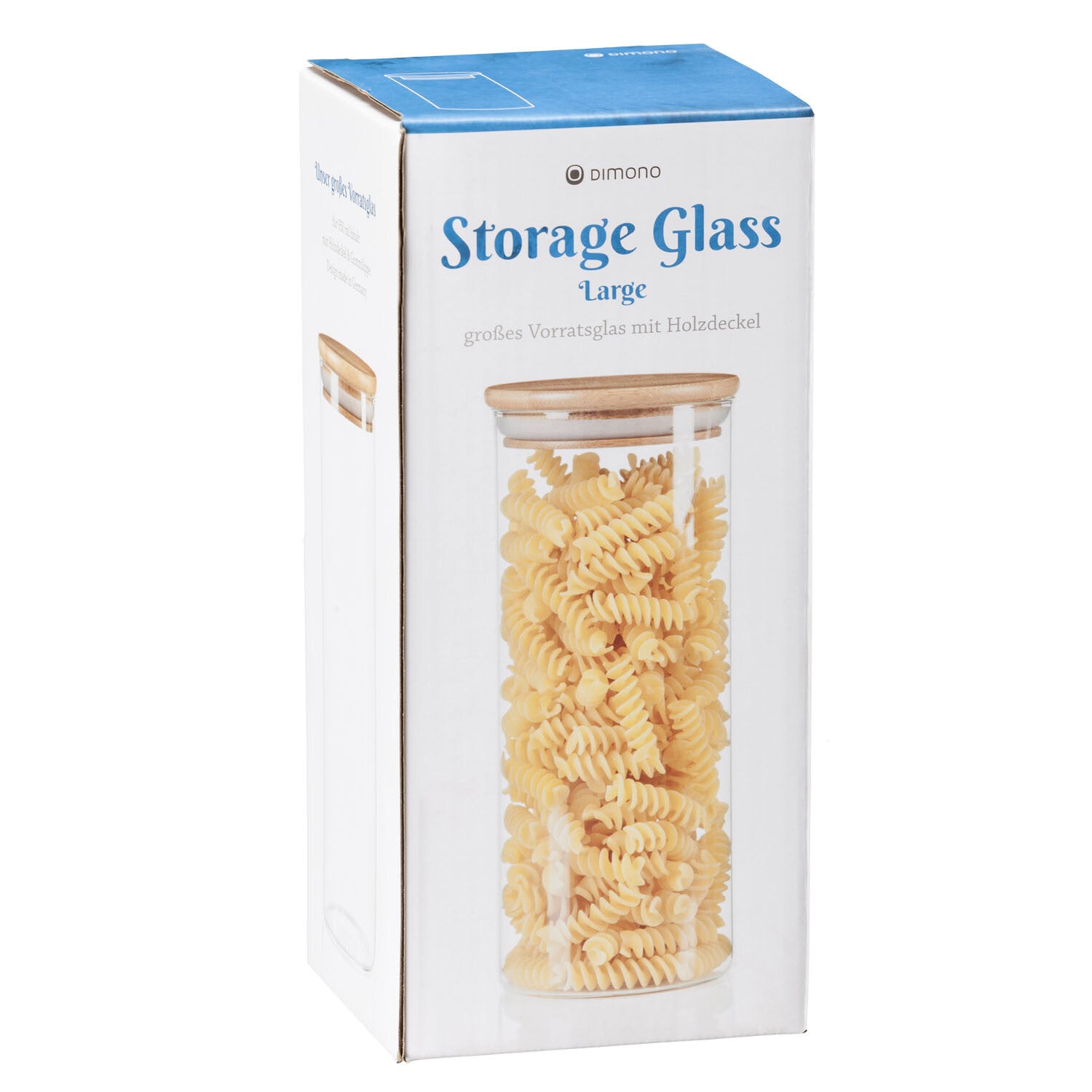 Dimono Vorratsgläser Vorratsdose Glas Glasbehälter Aufbewahrung Deckel Küche