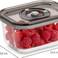 Vacuboxx Eco-Set - 3 Vakuumbehälter Aus Borosilikatgla