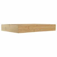Multi-purpose basket DKD Home Decor Black Natural Bamboo 25,5 x 35,5 x