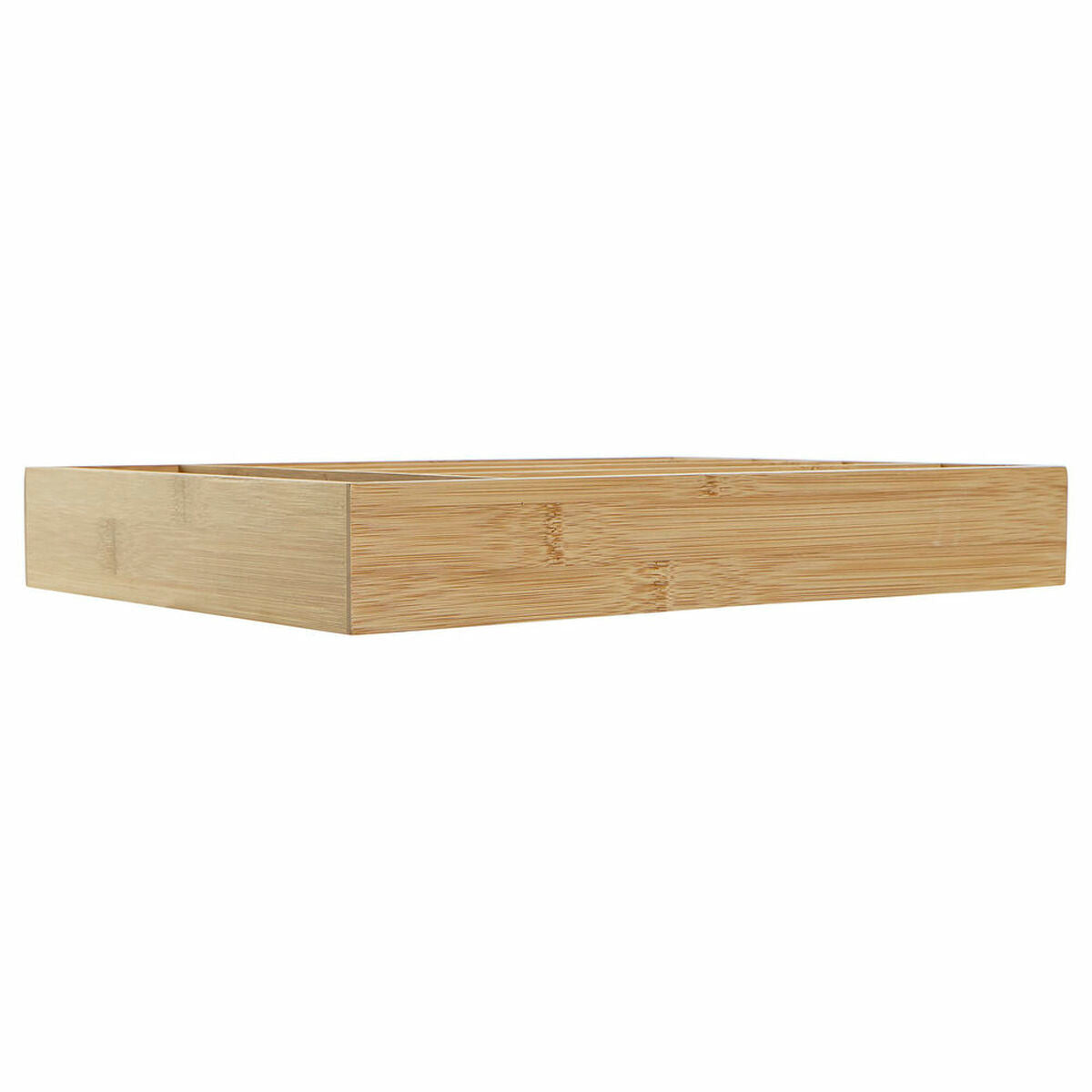 Multi-purpose basket DKD Home Decor Black Natural Bamboo 25,5 x 35,5 x