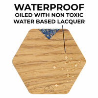 Wooden Coasters - Oak / Set of 4 coasters