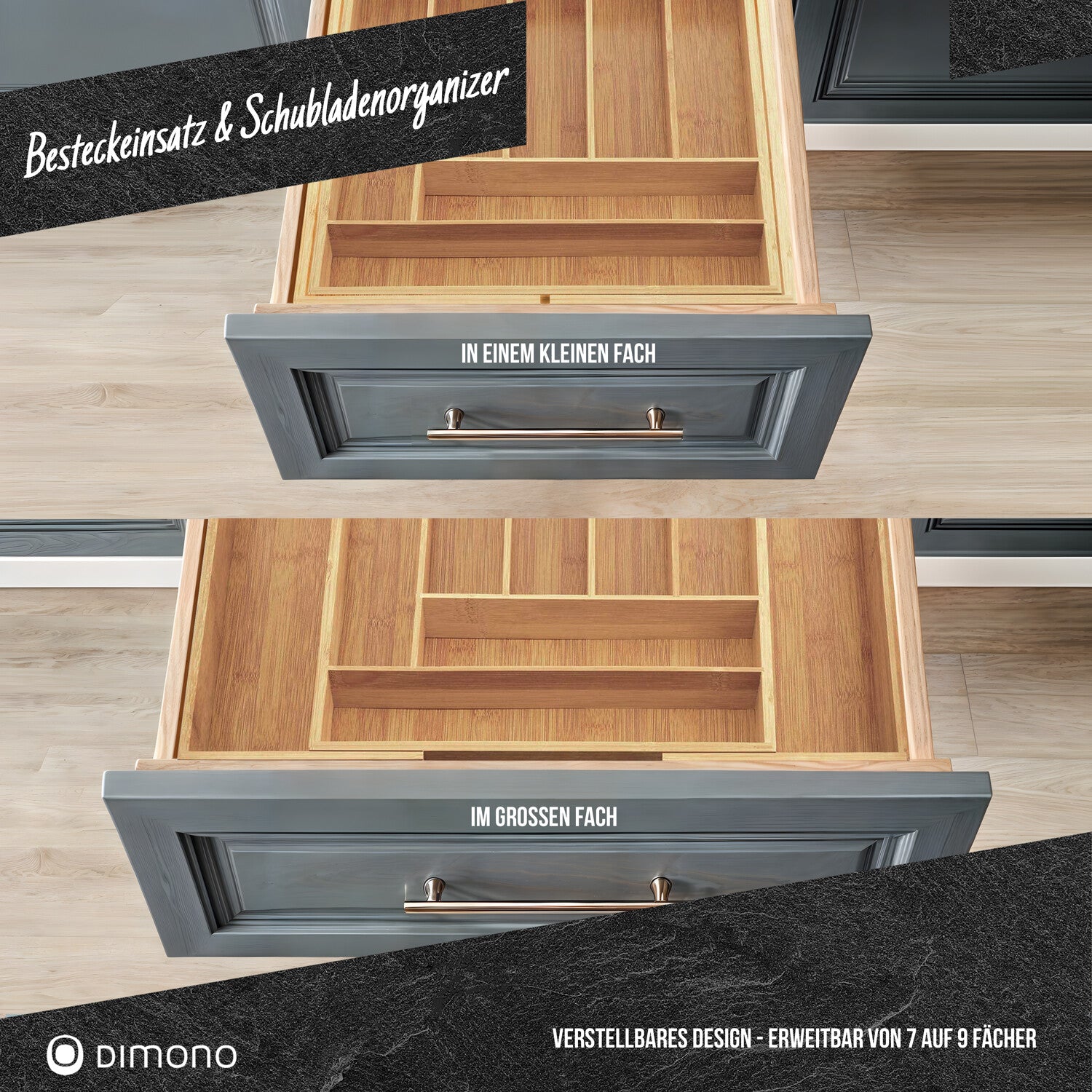 Besteckkasten Besteckeinsatz Schubladeneins